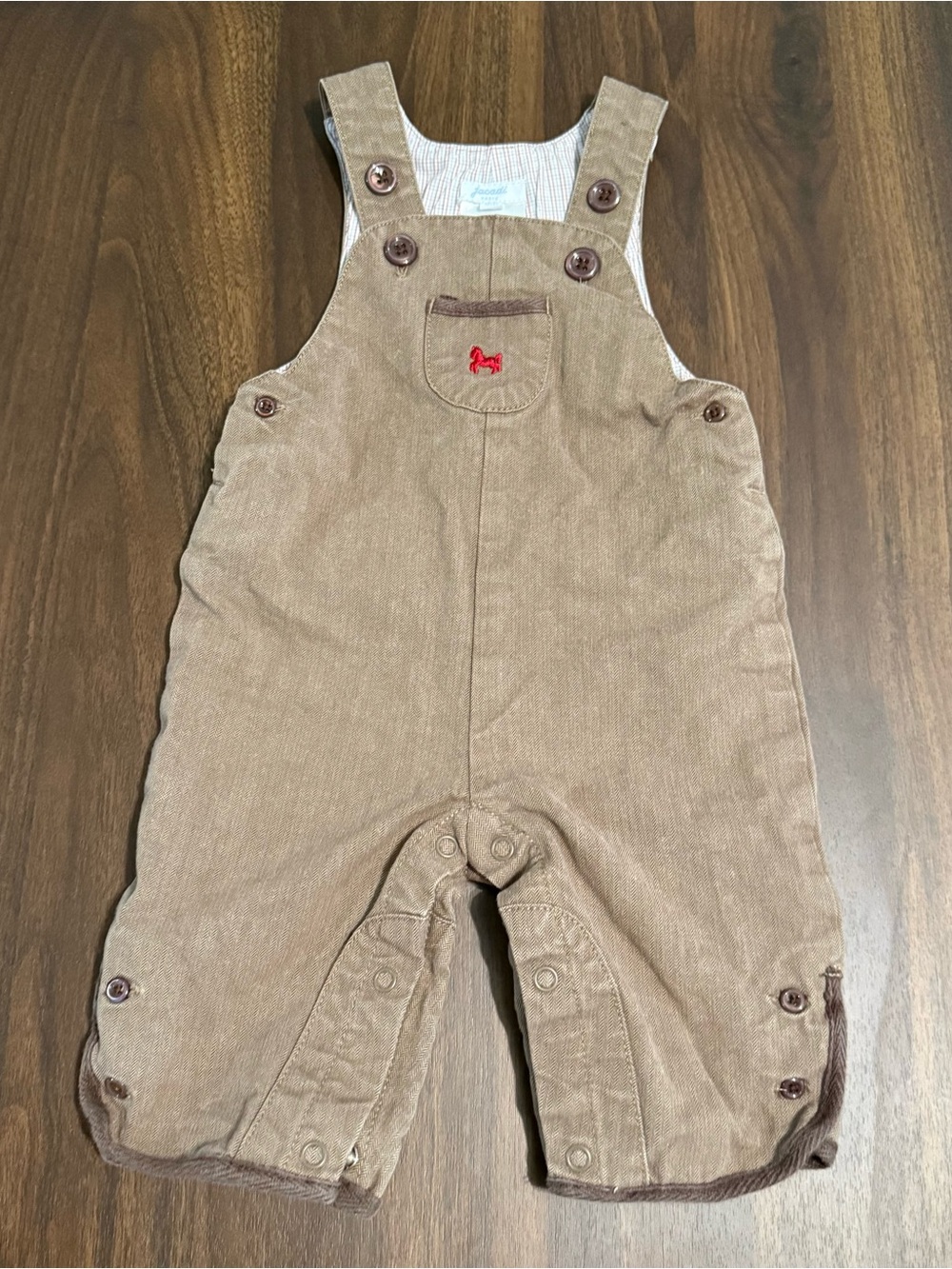 Baby boy jacadi overalls